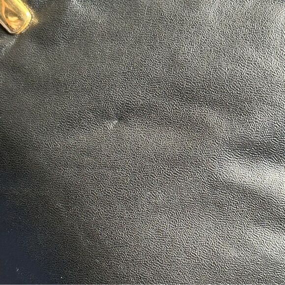 PINKY Genuine Leather Small Black Bucket Crossbody Bag - Picture 14 of 15